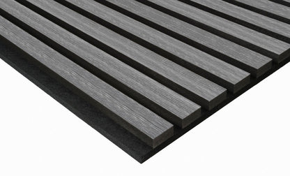 Panou acustic G21 270x60,5x2,1 cm, stejar gri închis
