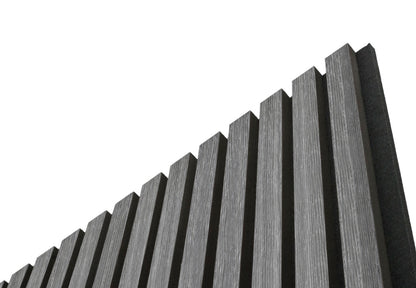 Panou acustic G21 270x60,5x2,1 cm, stejar gri închis