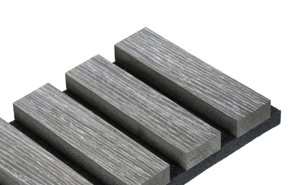 Panou acustic G21 270x60,5x2,1 cm, stejar gri închis