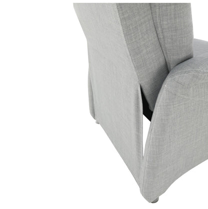 Fotoliu reglabil, material textil gri, FOREST