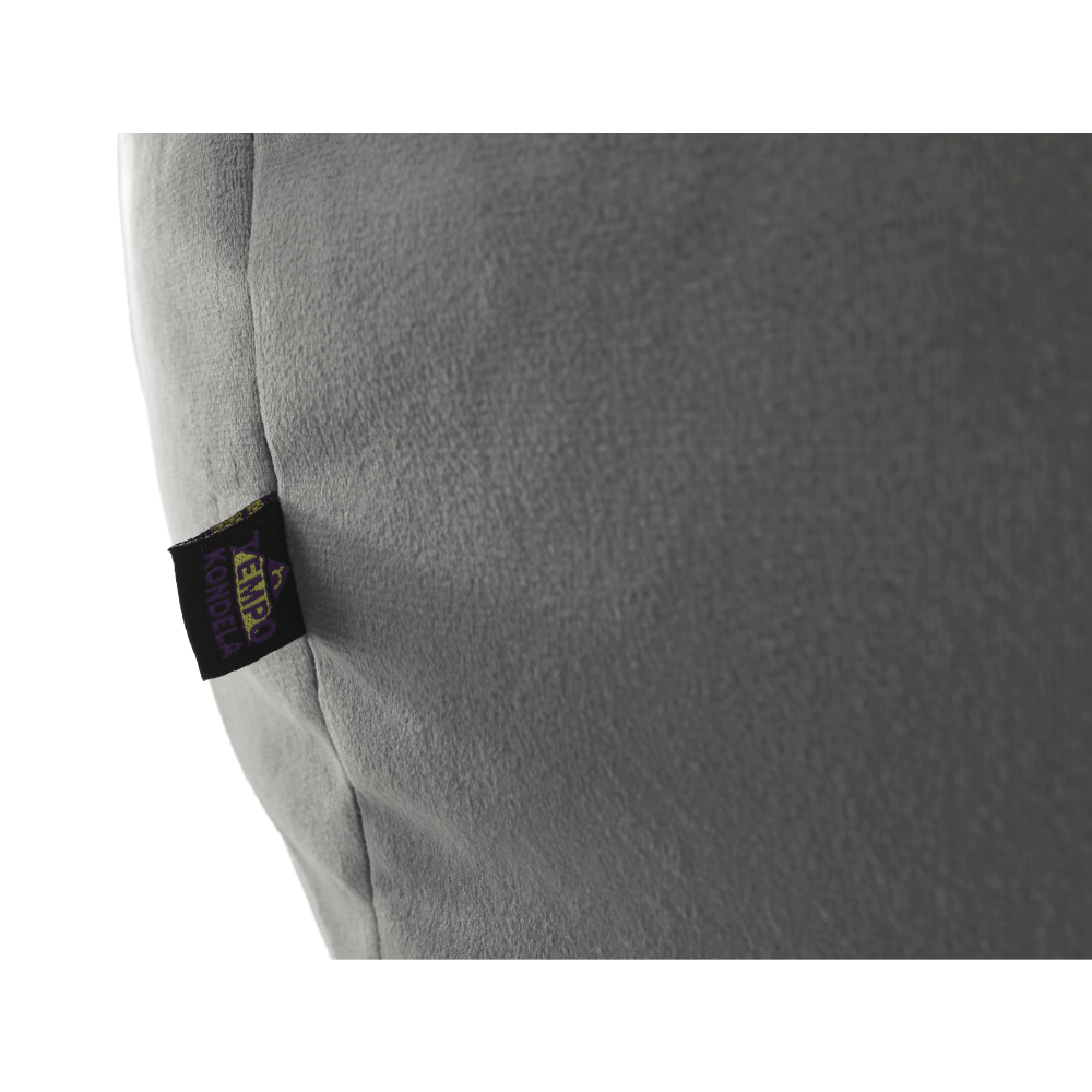 Fotoliu tip sac, material textil gri, BABY TIPUL 1