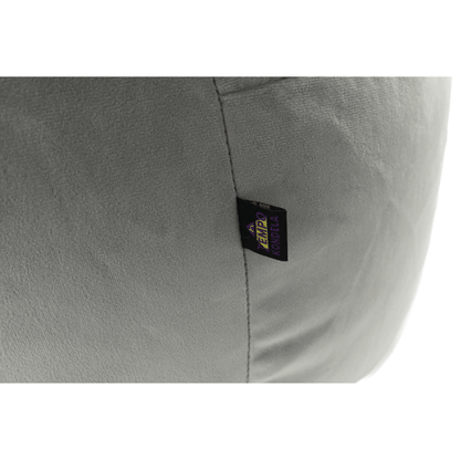Fotoliu tip sac, material textil gri, BABY TIPUL 2