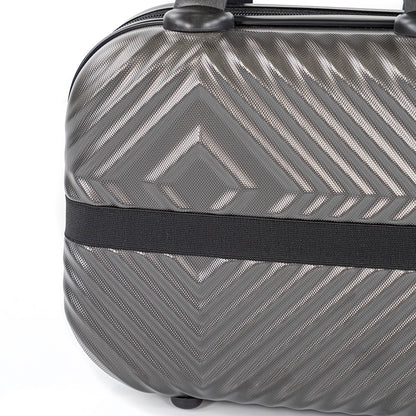 Valiză TravelLux Pro cu copertă rigidă 23x30x14 cm gri