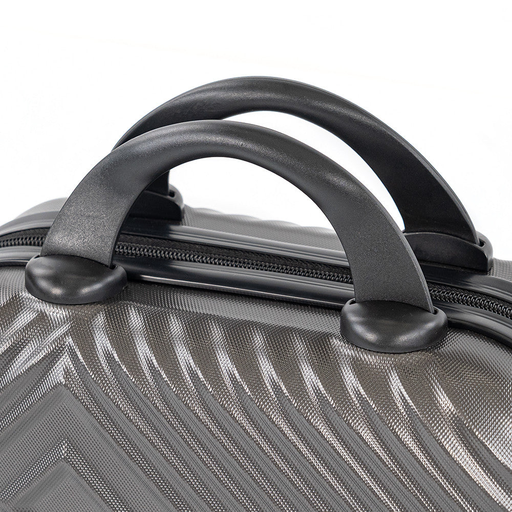 Valiză TravelLux Pro cu copertă rigidă 23x30x14 cm gri