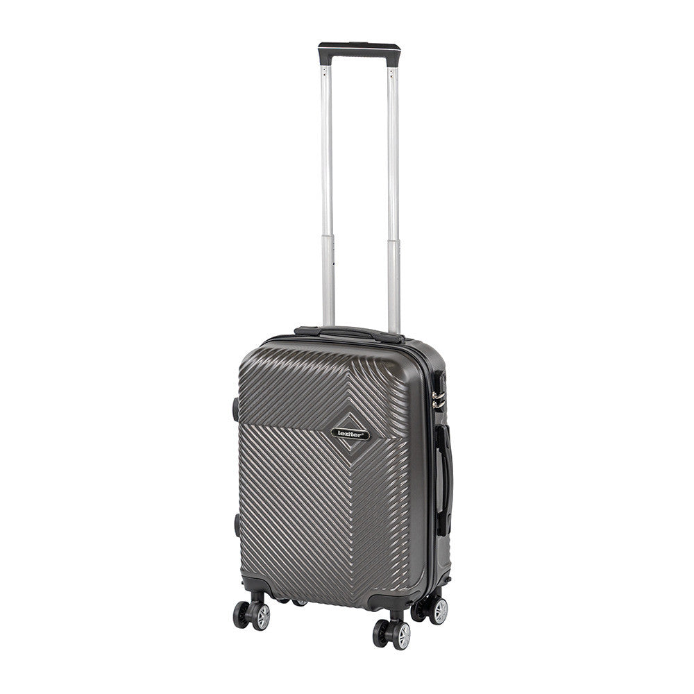 Bagaj de mână TravelLux Pro cu acoperiș rigid și roți detașabile 40x30x20 cm gri