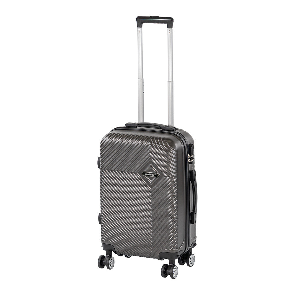 Valiză de cabină TravelLux Pro cu hardtop și roți detașabile 50x40x20 cm gri