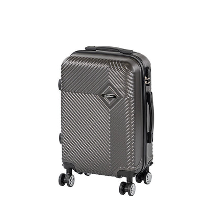 Valiză de cabină TravelLux Pro cu hardtop și roți detașabile 50x40x20 cm gri