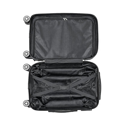 Valiză de cabină TravelLux Pro cu hardtop și roți detașabile 50x40x20 cm gri