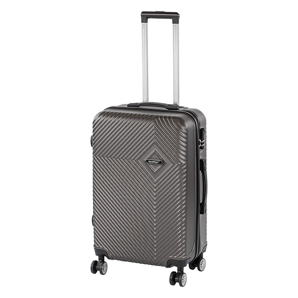 Valiză medie TravelLux Pro cu hardtop 68x45x25 cm gri