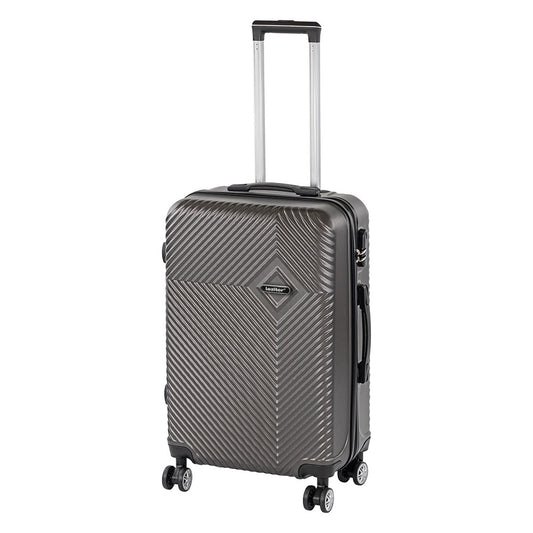 Valiză medie TravelLux Pro cu hardtop 68x45x25 cm gri