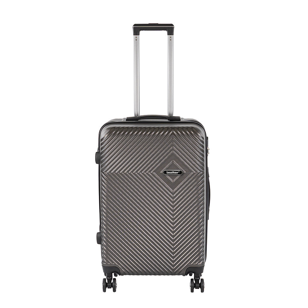 Valiză medie TravelLux Pro cu hardtop 68x45x25 cm gri
