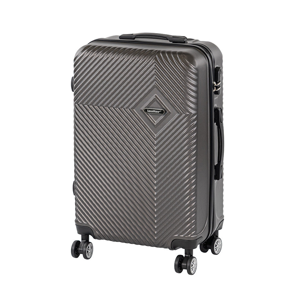 Valiză medie TravelLux Pro cu hardtop 68x45x25 cm gri