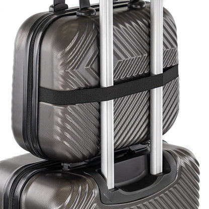 Valiză de cabină TravelLux Pro cu hard top și roți detașabile 50x40x20 cm albastru lagună