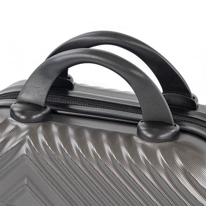Valiză de mână TravelLux Pro cu acoperiș rigid 28x36x16 cm, albastru lagună