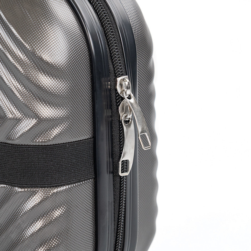 Valiză de mână TravelLux Pro cu acoperiș rigid 28x36x16 cm, albastru lagună