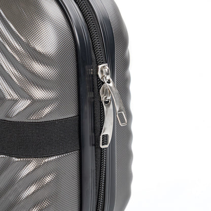 Valiză de mână TravelLux Pro cu acoperiș rigid 28x36x16 cm, albastru lagună