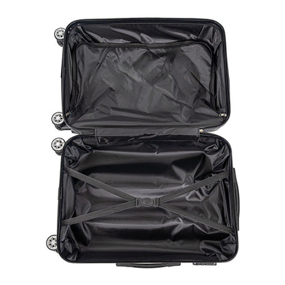 Valiză medie TravelLux Pro cu hardtop 68x45x25 cm, auriu-roșu