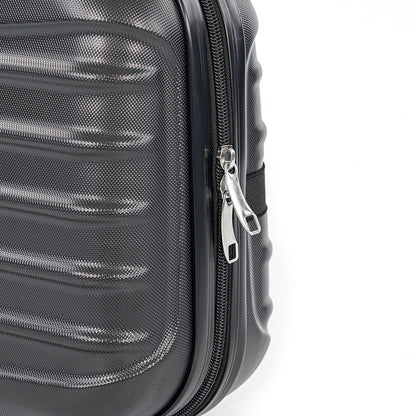 Valiză mică de mână TravelLux Max cu acoperiș rigid 28x36x16 cm neagră