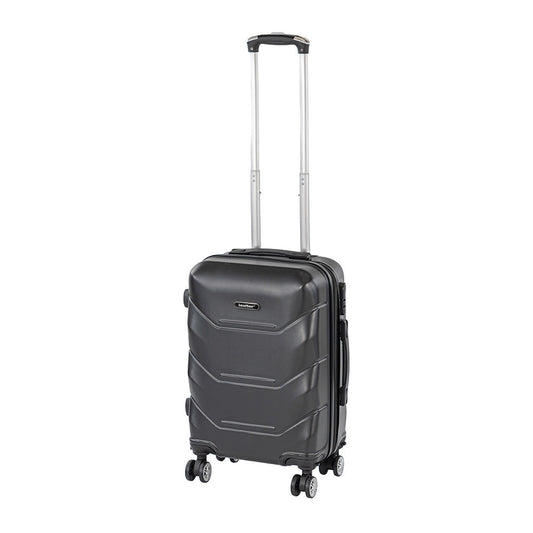 Bagaj de mână TravelLux Max cu acoperiș rigid și roți detașabile 40x30x20 cm negru