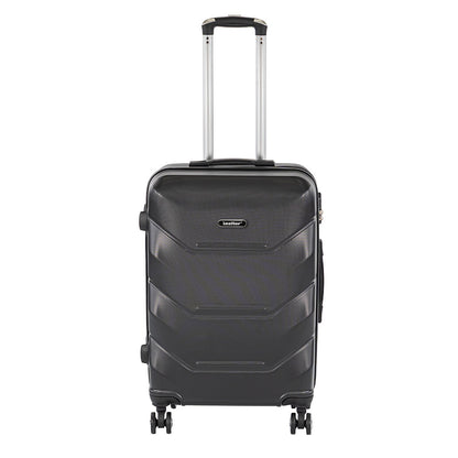 Valiză medie TravelLux Max cu hardtop 68x45x25 cm neagră