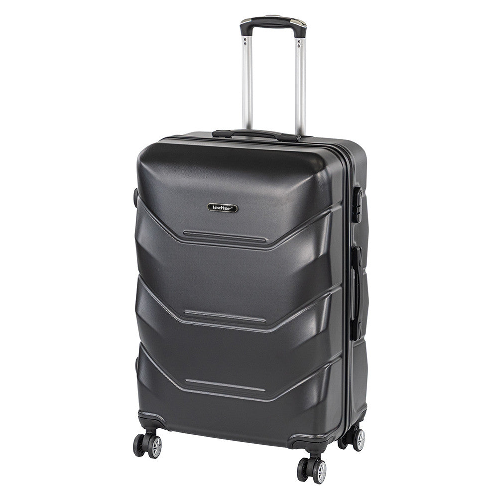Valiză mare TravelLux Max cu hardtop 76x50x29 cm neagră