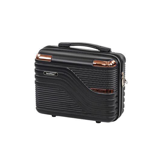 Valiză mică de mână TravelLux Urban cu hardtop 28x36x16 cm neagră