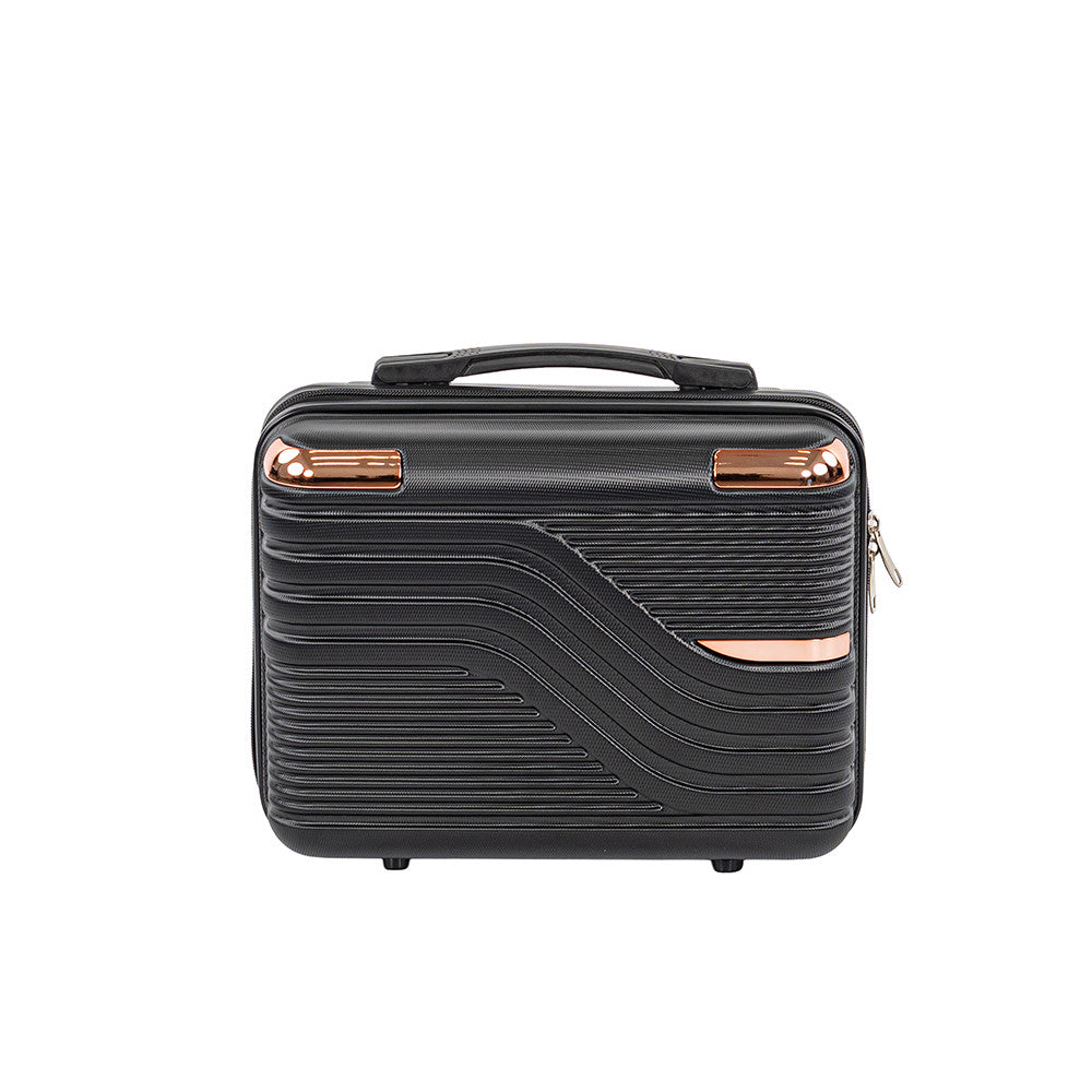 Valiză mică de mână TravelLux Urban cu hardtop 28x36x16 cm neagră