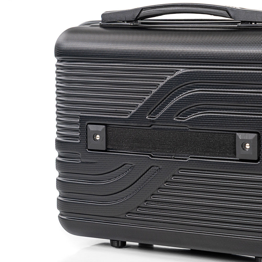 Valiză mică de mână TravelLux Urban cu hardtop 28x36x16 cm neagră