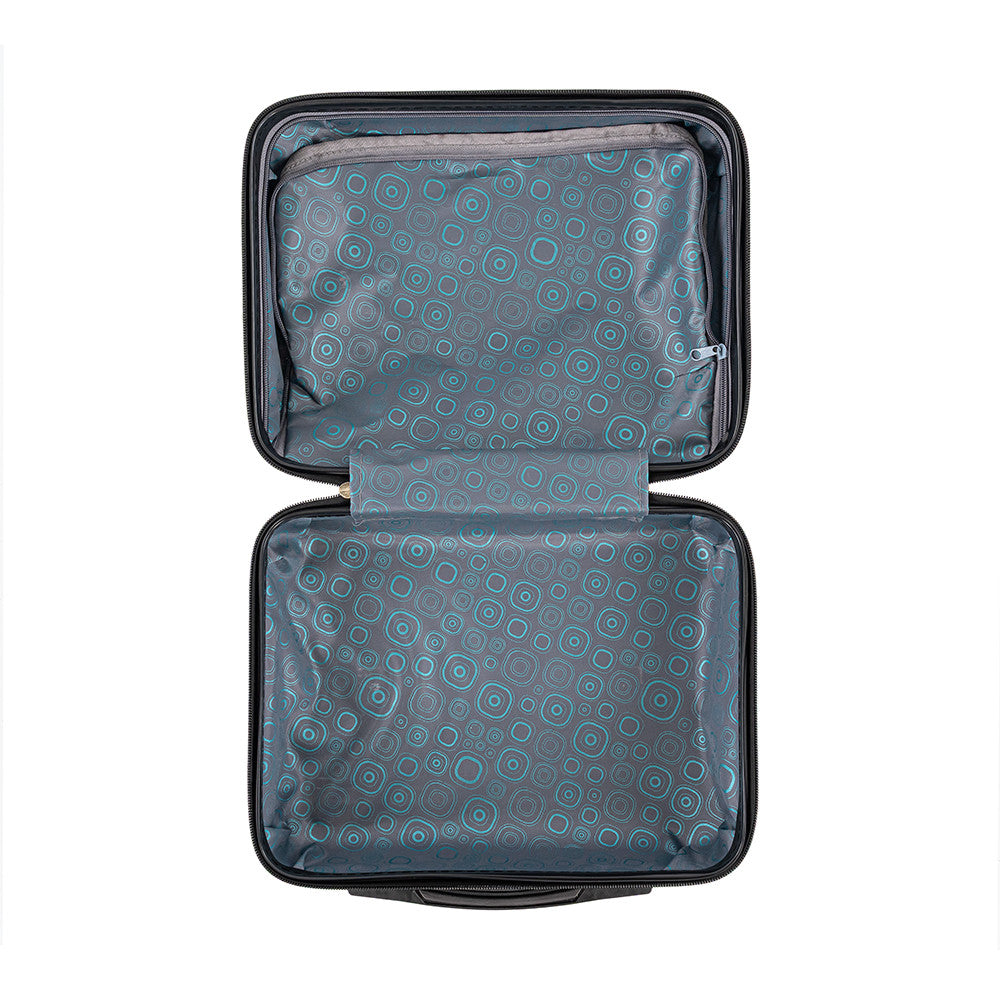 Valiză mică de mână TravelLux Urban cu hardtop 28x36x16 cm neagră