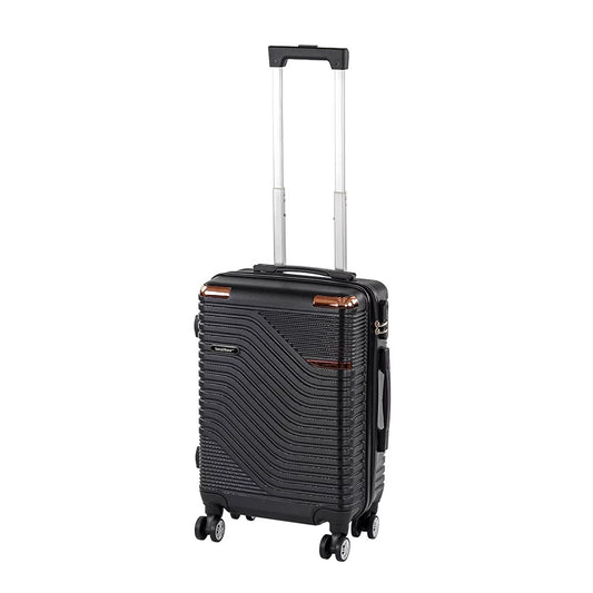 Bagaj de mână TravelLux Urban cu acoperiș rigid și roți detașabile 40x30x20 cm negru