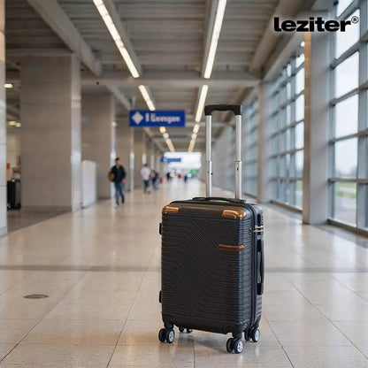 Bagaj de mână TravelLux Urban cu acoperiș rigid și roți detașabile 40x30x20 cm negru