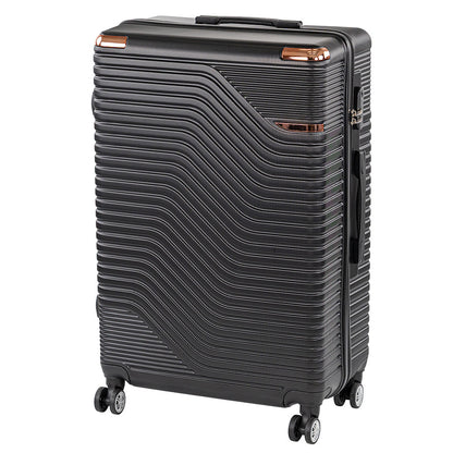 Valiză mare TravelLux Urban cu hardtop 76x50x29 cm neagră