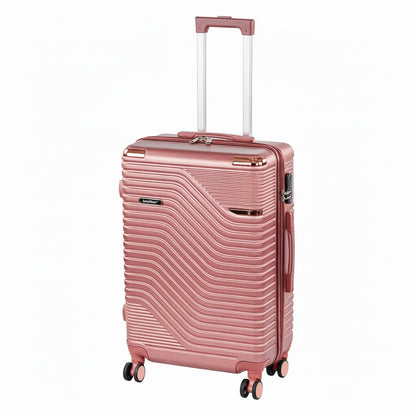 Valiză medie TravelLux Urban cu hardtop 68x45x25 cm, roz somon