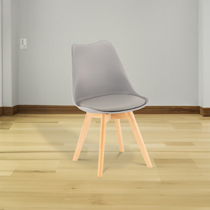 Scaun de masă Silla gri