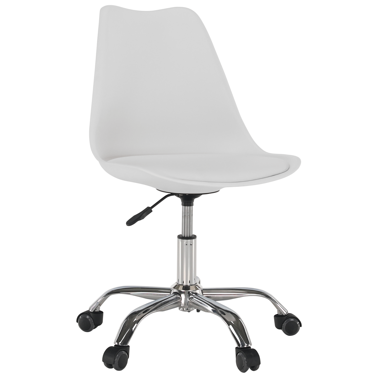 Scaun de birou, alb, DARISA NEW