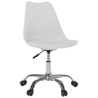 Scaun de birou, alb, DARISA NEW