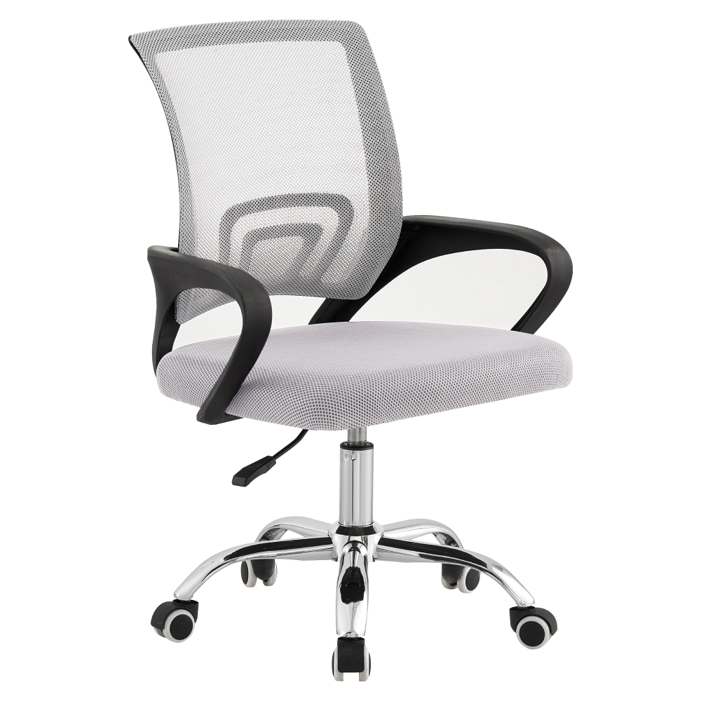 Scaun de birou, gri/ negru, DEX 4 NEW