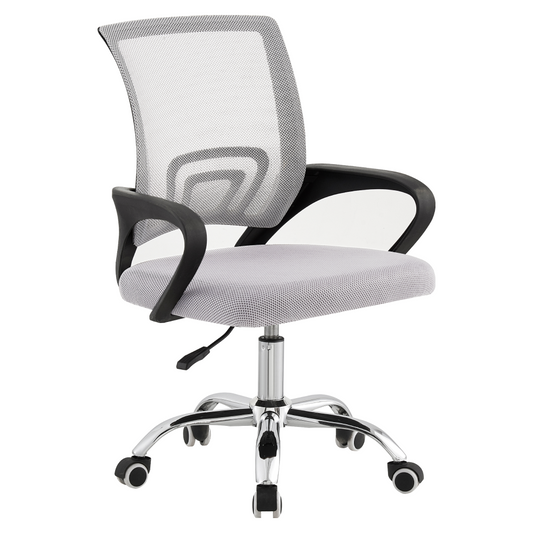 Scaun de birou, gri/ negru, DEX 4 NEW
