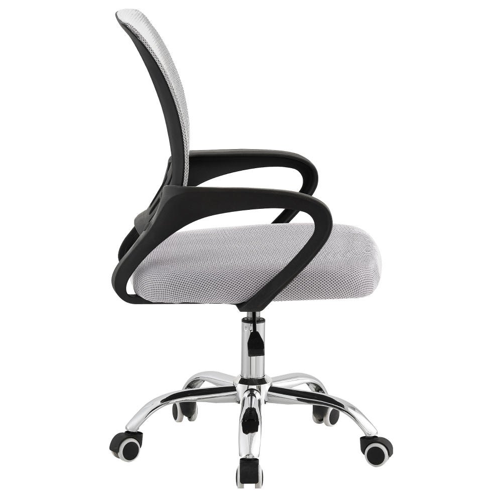 Scaun de birou, gri/ negru, DEX 4 NEW