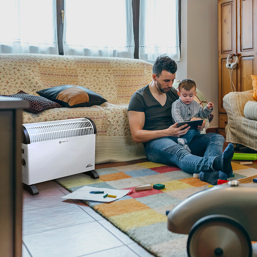 Încălzitor electric Kolumbo 750W / 1250W / 2000W