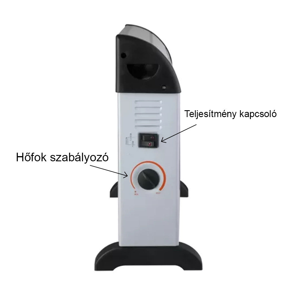 Încălzitor electric Kolumbo 750W / 1250W / 2000W