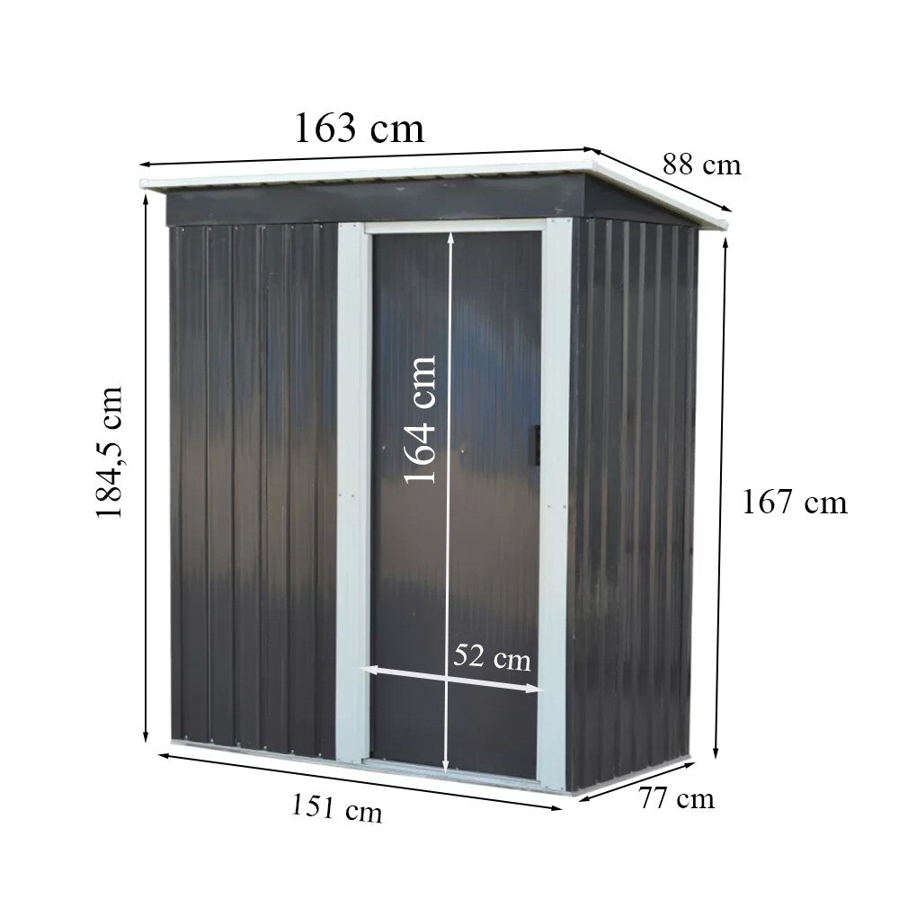 Casă de depozitare a uneltelor de grădină Montana 3x5
