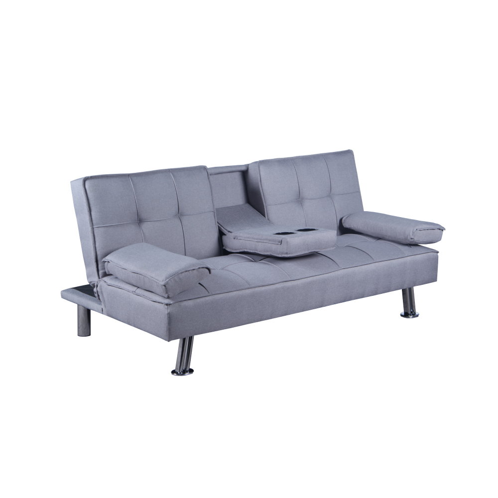 Canapea extensibilă, gri, GOLDIA NEW