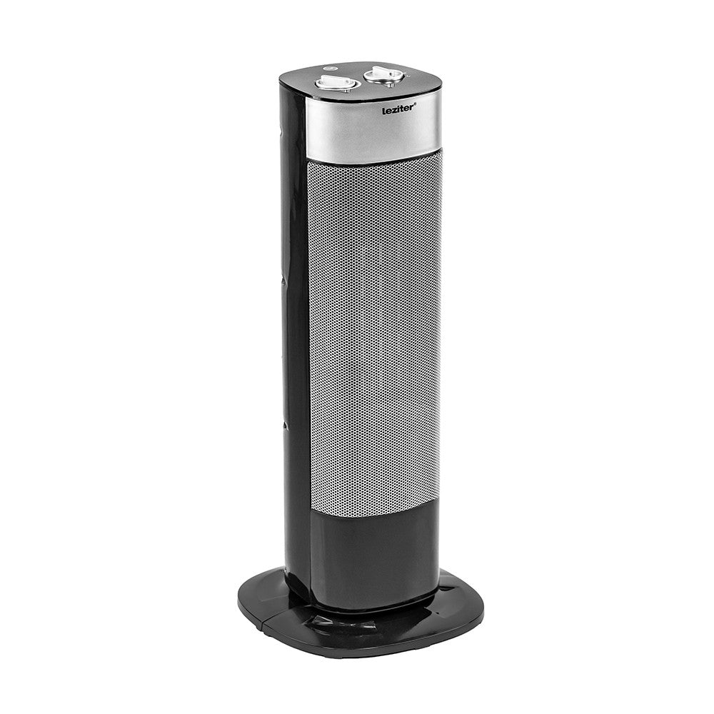 Ventilator coloană cu încălzire electrică Therma 1100W / 2000W negru