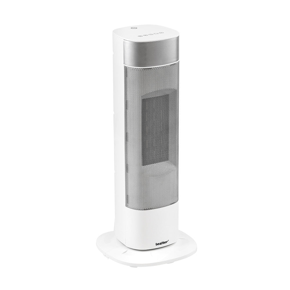 Ventilator coloană electric de răcire-încălzire Alizee 1000W / 2000W cromat