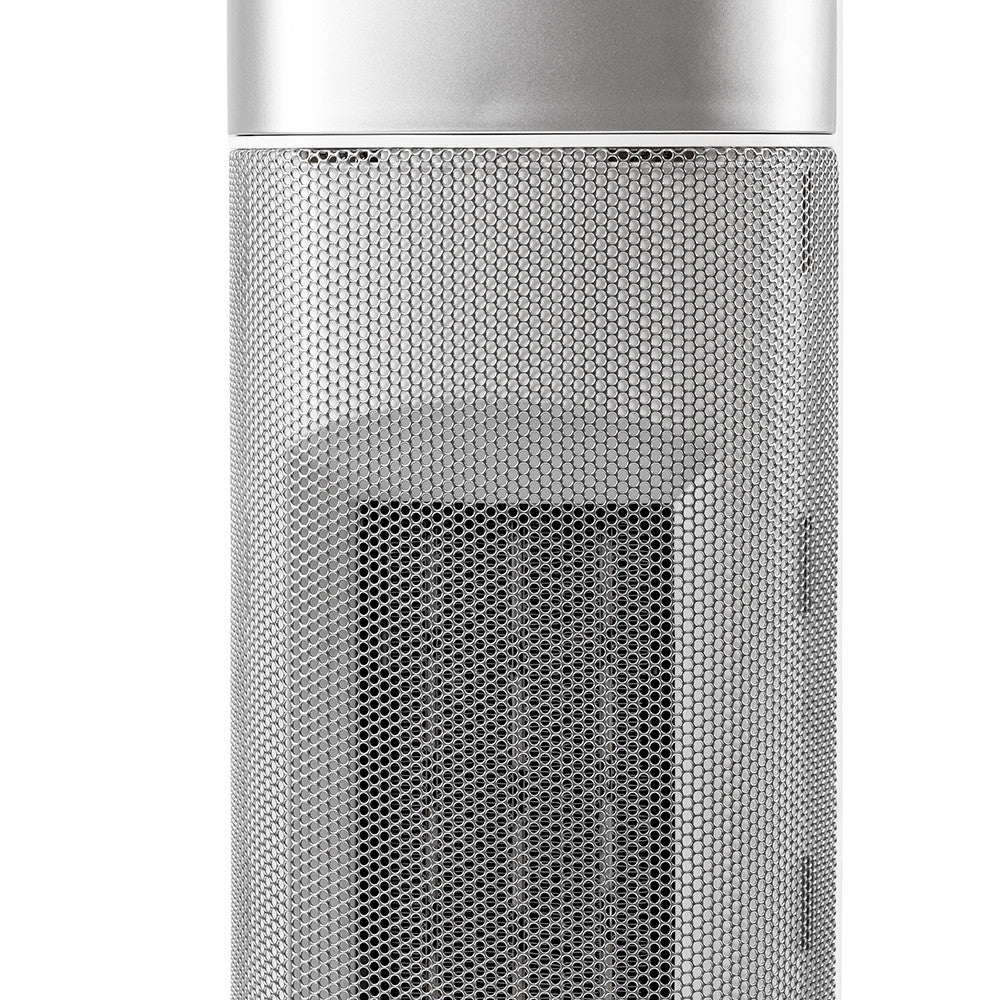 Ventilator coloană electric de răcire-încălzire Alizee 1000W / 2000W cromat