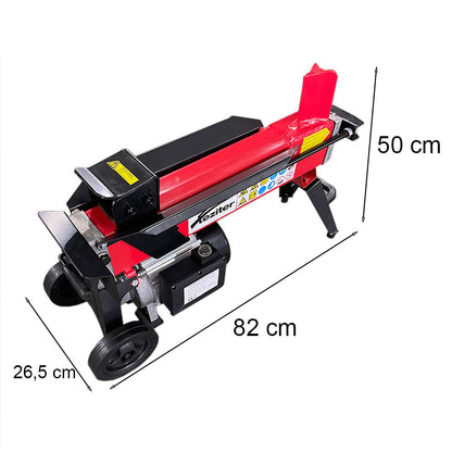 Despicător electric orizontal de lemne HY4T-370 2000W 4T