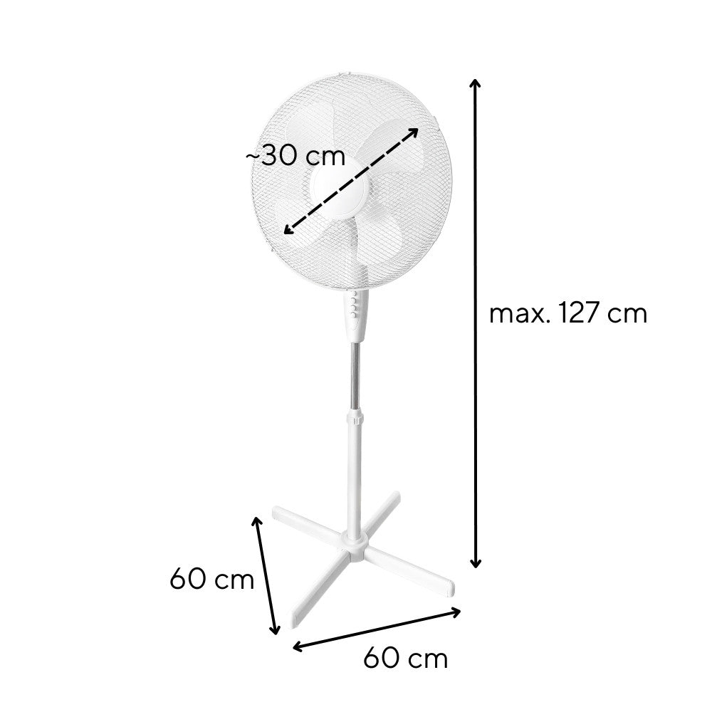 Ventilator de picioare Breeze 45 W 43 cm