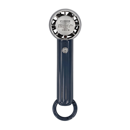 Ventilator portabil USB Rico, 5 W, 2000 mAh, negru