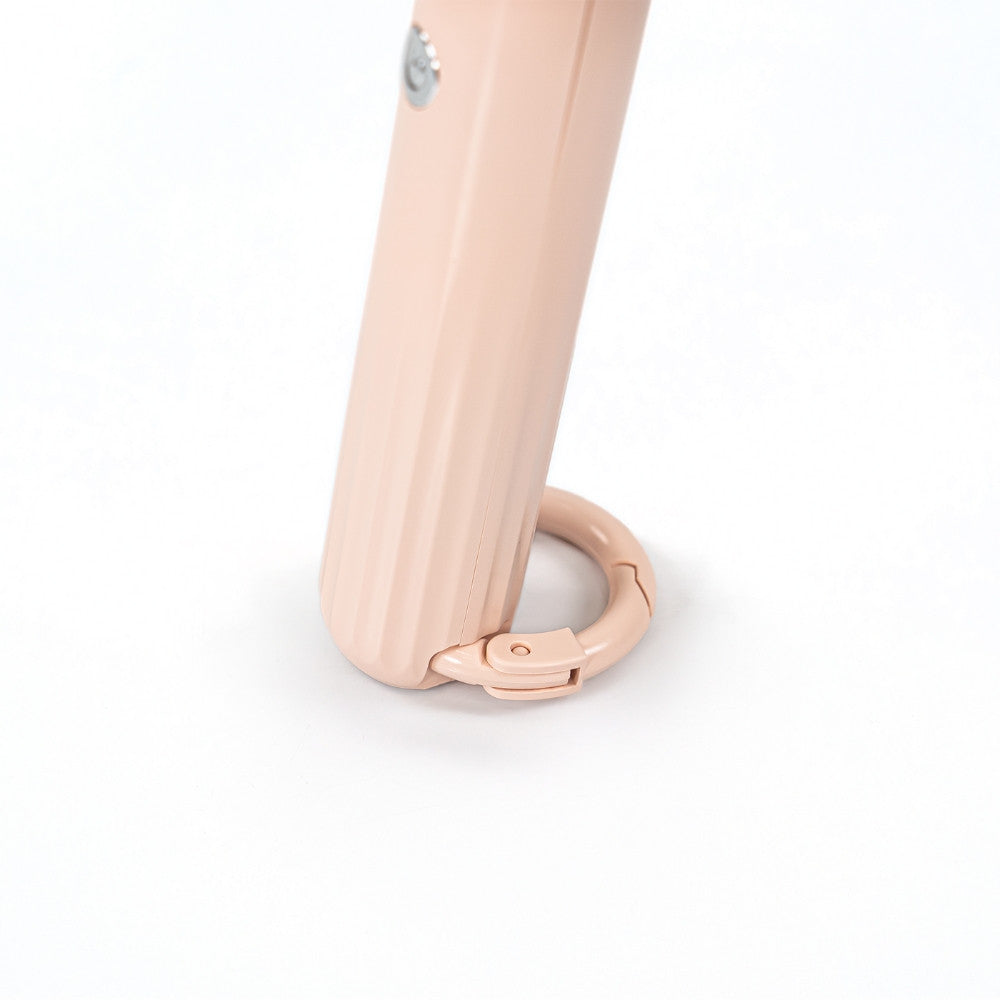 Ventilator portabil USB Rico, 5 W, 2000 mAh, roz